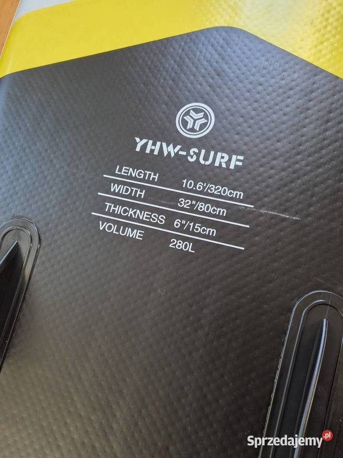 Nowa deska SUP 320x80x15 serfing jezioro Nowy Sącz