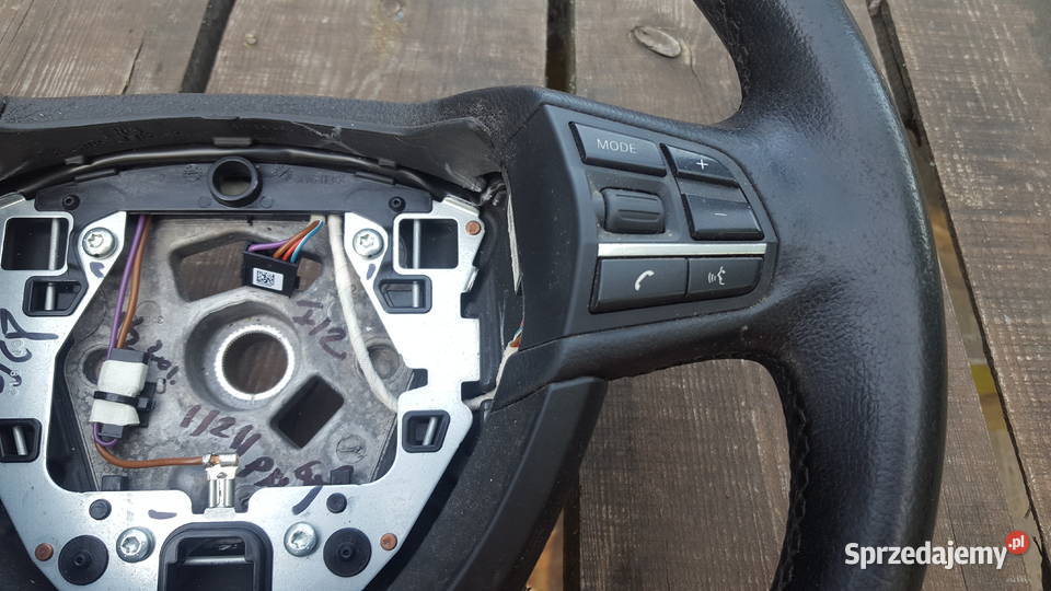 BMW 5GT F07 kierownica skóra orginał wielkopolskie Ostrów Wielkopolski