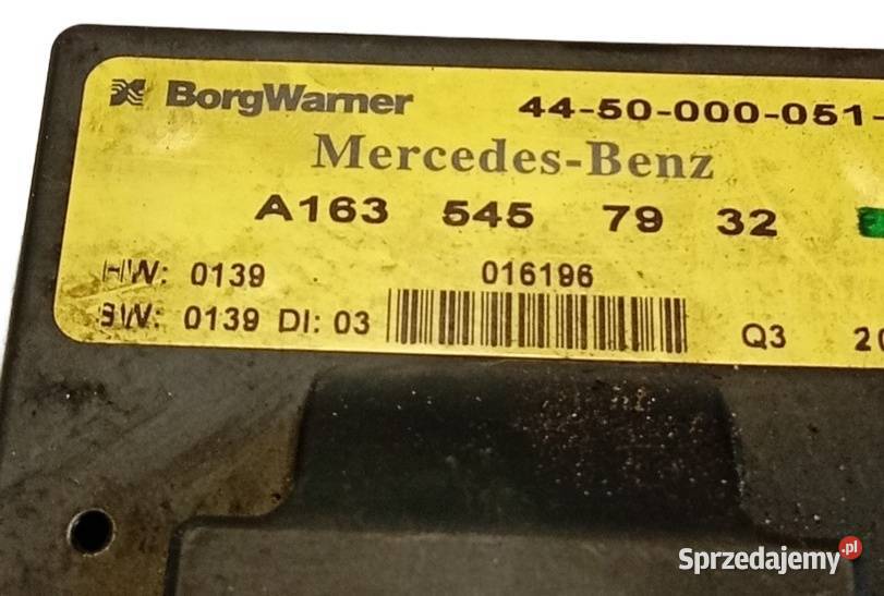 Sterownik skrzyni rozdzielczej Mercedes ML W163