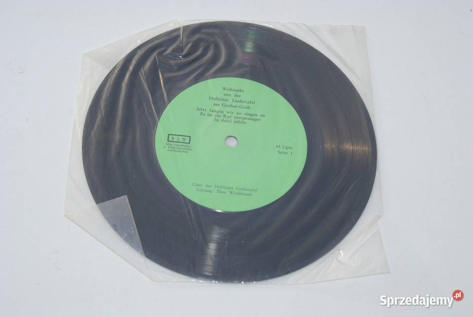Stara płyta winylowa Weihnacht kolędy Niemiecku płyta winylowa