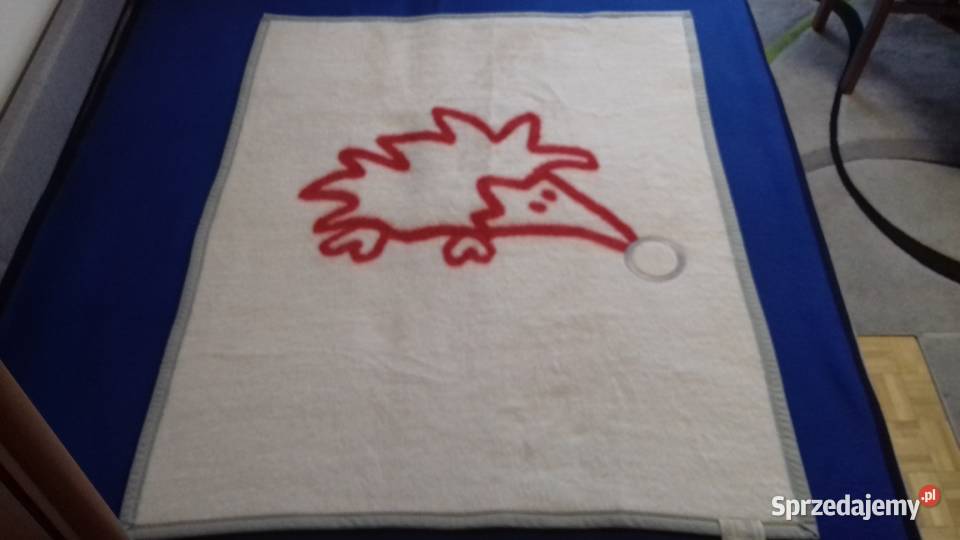 Koc gruby akrylowy miękki tanio sprzedam małopolskie Kraków