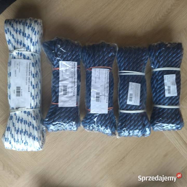 Sprzedam nowe liny żeglarskie Rurzyca
