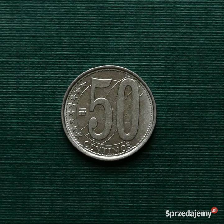 WENEZUELA 50 centymów 2007r Gliwice sprzedam