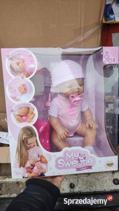 Lalka bobas pije sika płacze akcesoria Splash wielkopolskie Książ Wielkopolski sprzedam