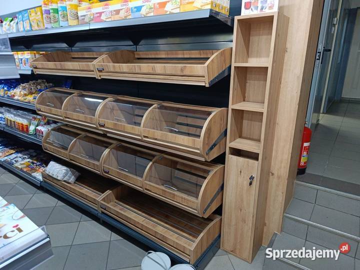 Regaly pieczywo Kuwety na bułki kosze na chleb Bzinica Stara