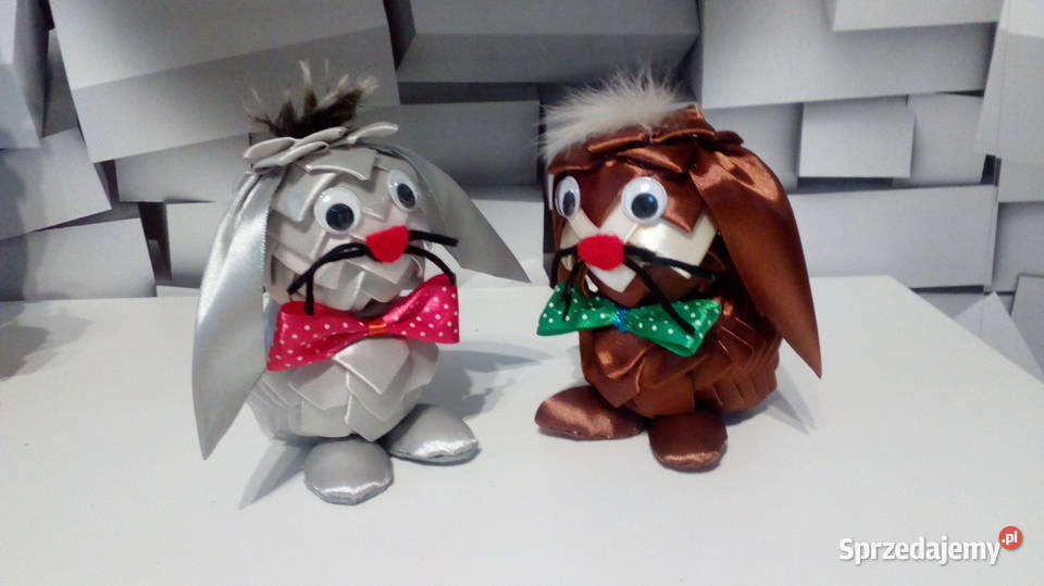 Króliczki wielkanocne ozdoby świąteczne Sędziszów Małopolski sprzedam