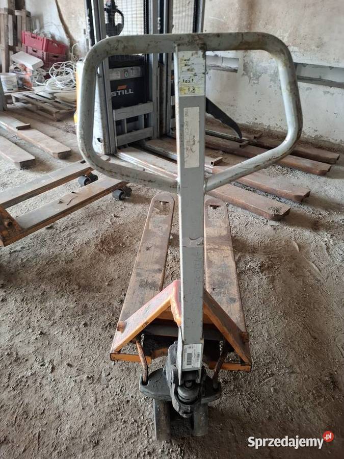 Paleciak ręczny 2500 udźwig Still dolnośląskie Targoszyn