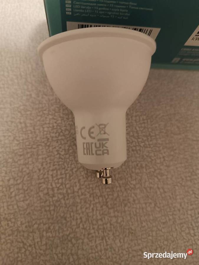 12x Żarówka LED GU10 47W 50W 380lm 2700K Ciepła Kędzierzyn-Koźle