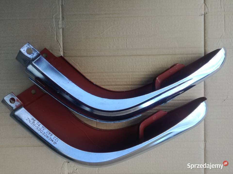 NAROŻNIK PRAWY ZDERZAKA MERCEDES W123 COUPE osobowe śląskie