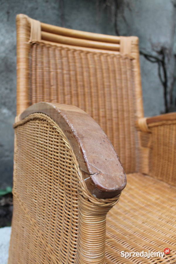 Fotel rattanowy rattanratanwiklina sprzedam