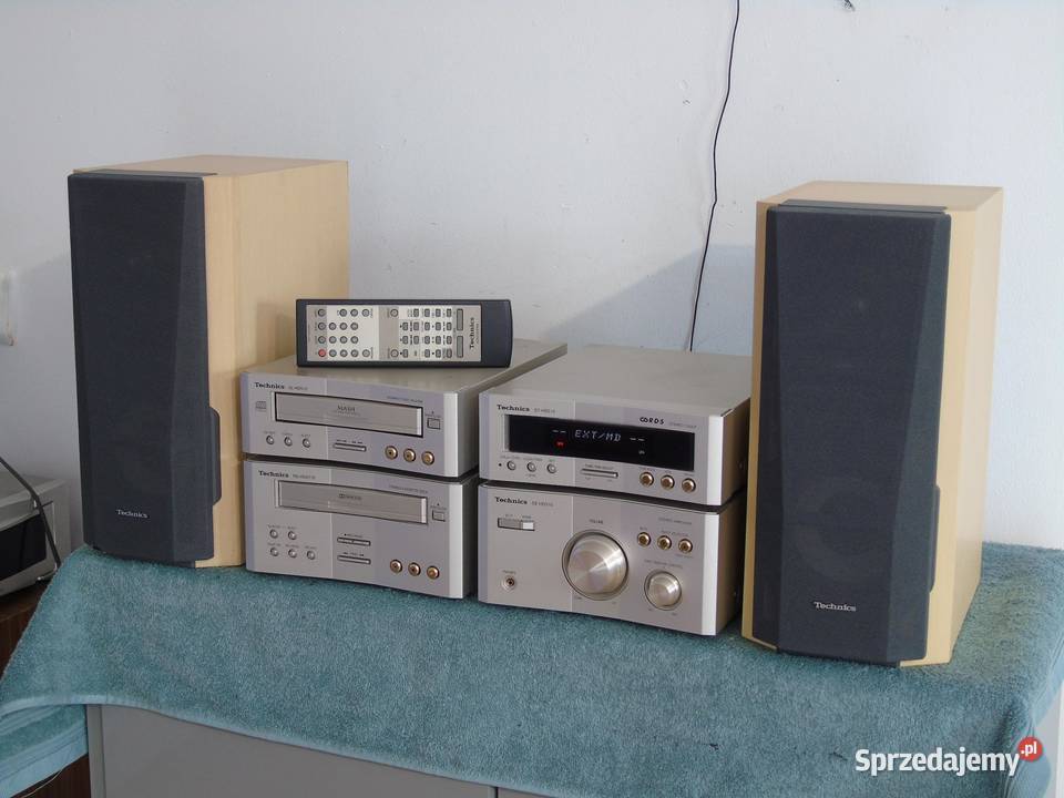 Wieża Technics SAHD510 710 pilot kolumny DOSTAWA Jasło