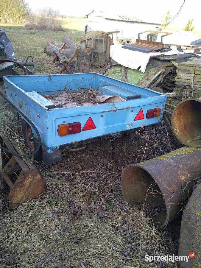 Przyczepka bez doku burtowe Ełk sprzedam