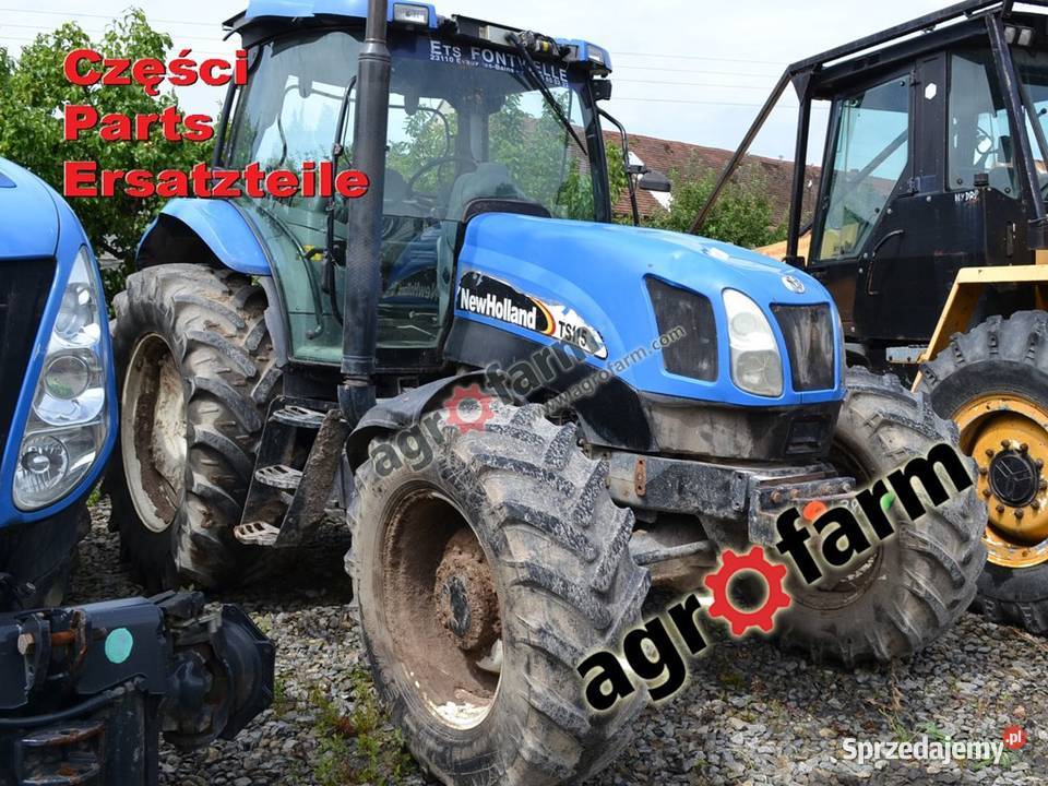 Holland TS115A części skrzynia biegów oś Byków