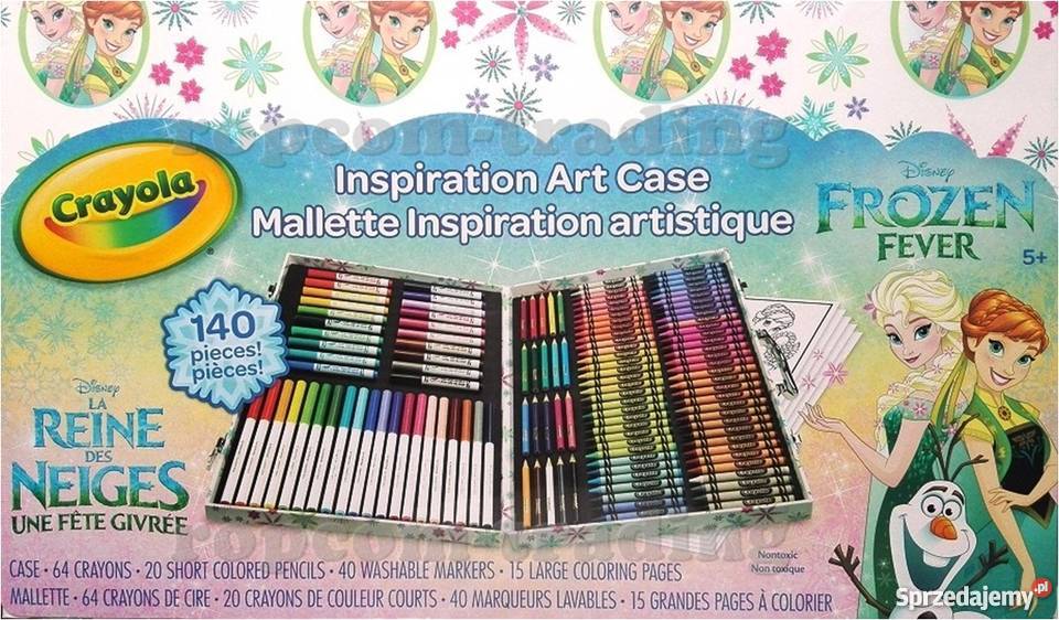 Zestaw Crayola Kredki Pisaki Kraina Lodu Elsa Artykuły szkolne małopolskie Mogilany