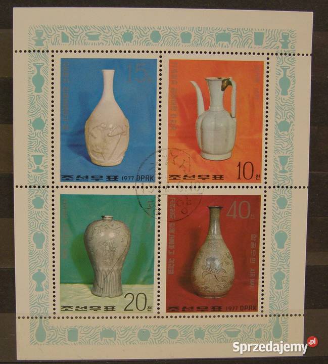 Znaczki pocztoweKoreaBloczek 5