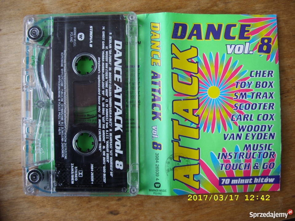 DANCE kaseta DANCE ATTACK 2 kasety Wołów