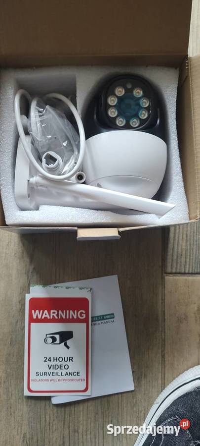 Kamera Obrotowa WiFi Zewnętrzna 5MPx PTZ Full HD Nowa Sól