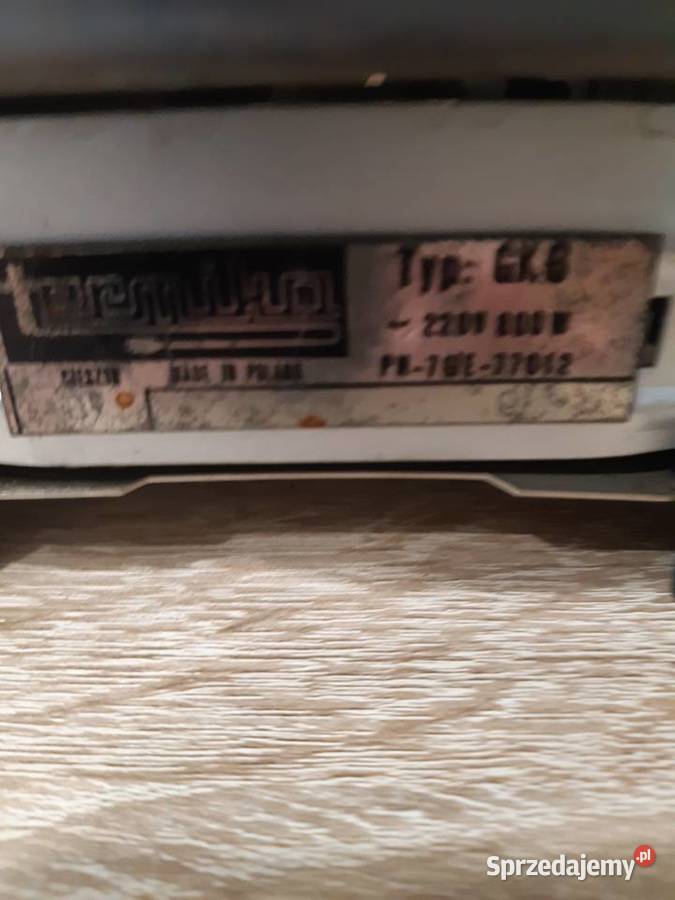Kuchenka elektrycznaGK6 TERMIKA Pozostałe Chrzanów sprzedam