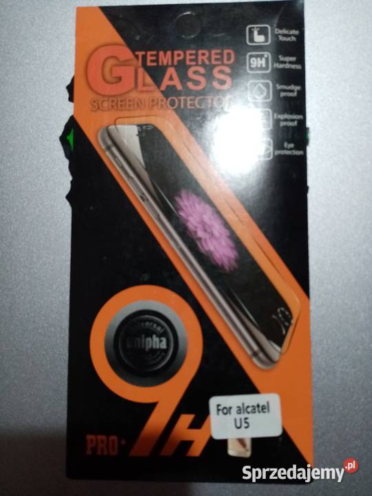 Szkło hartowane Tempered Glass Pro+ 9H do Alcatel U5.