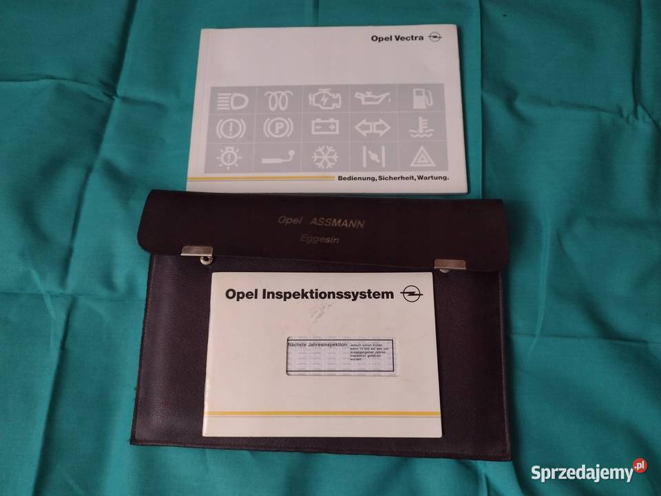 OPEL VECTRA A Instrukcja książka serwis Etui łódzkie Łódź