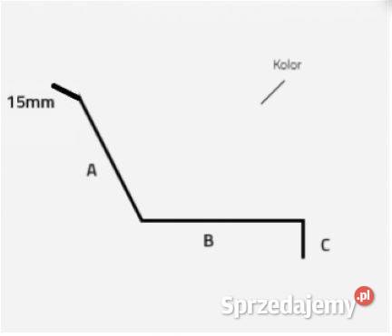Obróbka przyścienna obróbka kominowa 2 Gatunek podkarpackie Kolbuszowa Górna sprzedam
