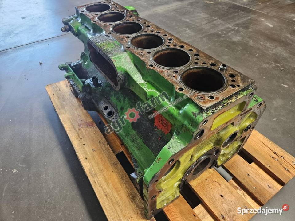 Blok silnik John Deere 4055 4255 4455 4555 Do ciągników dolnośląskie Byków