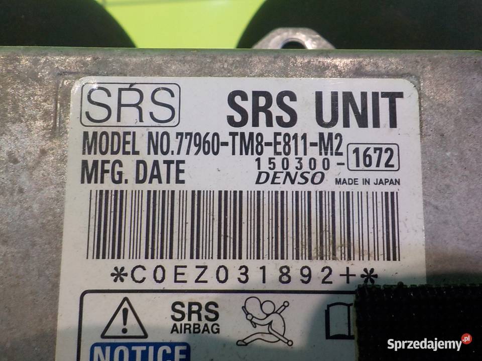 HONDA INSIGHT II 13 IMA AUT 09r modul sensor osobowe Suków