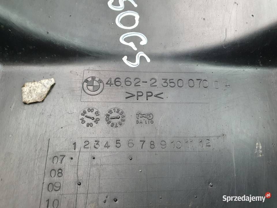 BŁOTNIK TYŁ TYLNY BMW G650GS G 650 GS R13 1114 Chełm