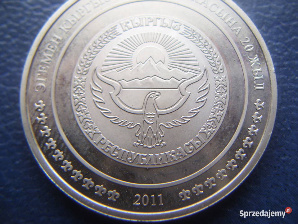 Stare monety 1 som 2011 Kirgistan Lesko sprzedam