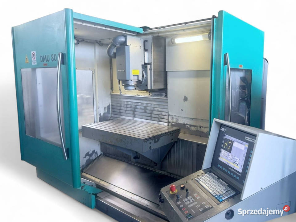 Frezarka CNC DECKEL MAHO DMU 80 T z Niemiec Biznes i Przemysł lubuskie Zabór