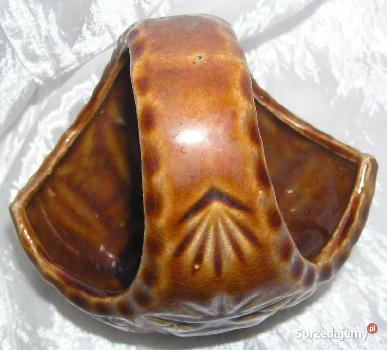 koszyczek ceramiczny vintageD