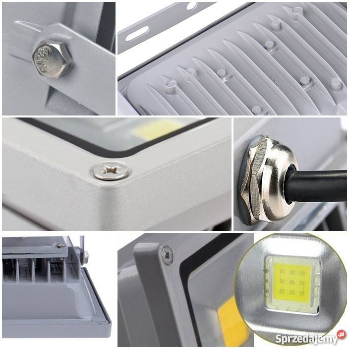 NAŚWIETLACZ LED 30W CZUJNIK RUCHU IP65 HALOGEN
