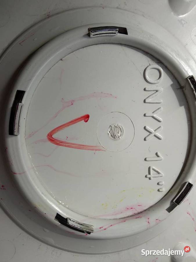 Kołpak kolorowy w kwiatki 14 hydrografika onyx Miasteczko Śląskie