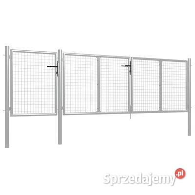 vidaXL Brama ogrodzeniowa stal 400 x 75 Warszawa sprzedam