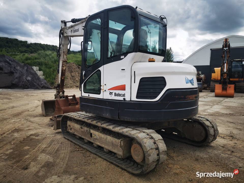 Bobcat E 80 Pług 3 Łyżki Klima Stan Cieszyn sprzedam