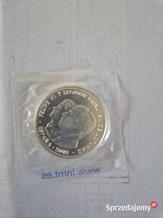 Zestaw 4 monet 30 euro mennica Hiszpania Dębina