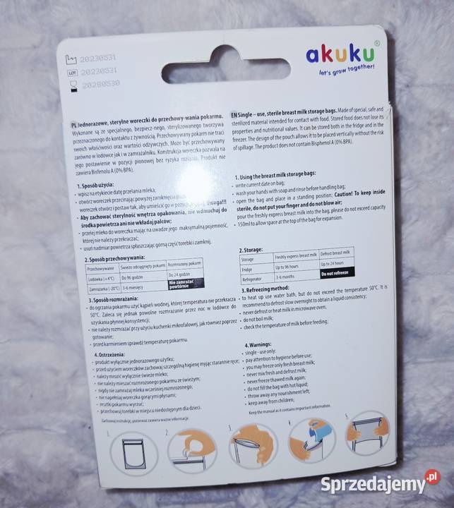 Podgrzewacz do butelek woreczki na mleko Łódź