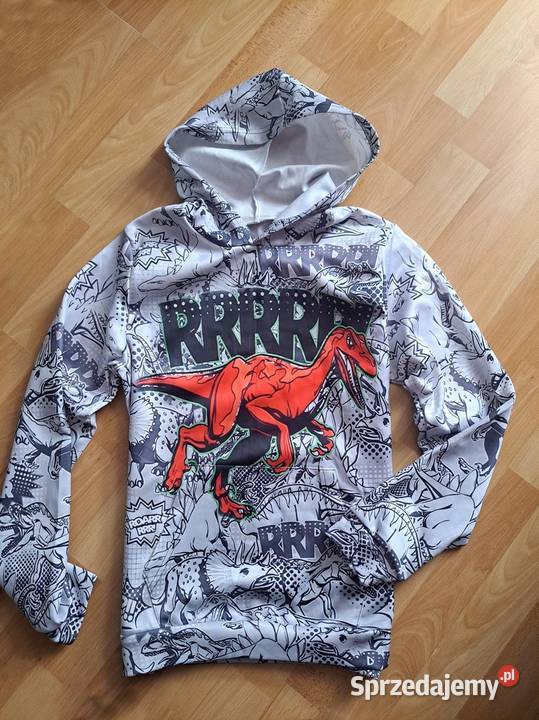 Bluza z dinozaurem chłopięca 152158 Rozmiar 152 Kraków sprzedam