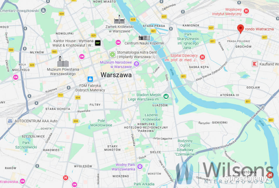 wynajmu lokalu Warszawa Aleja Jerzego