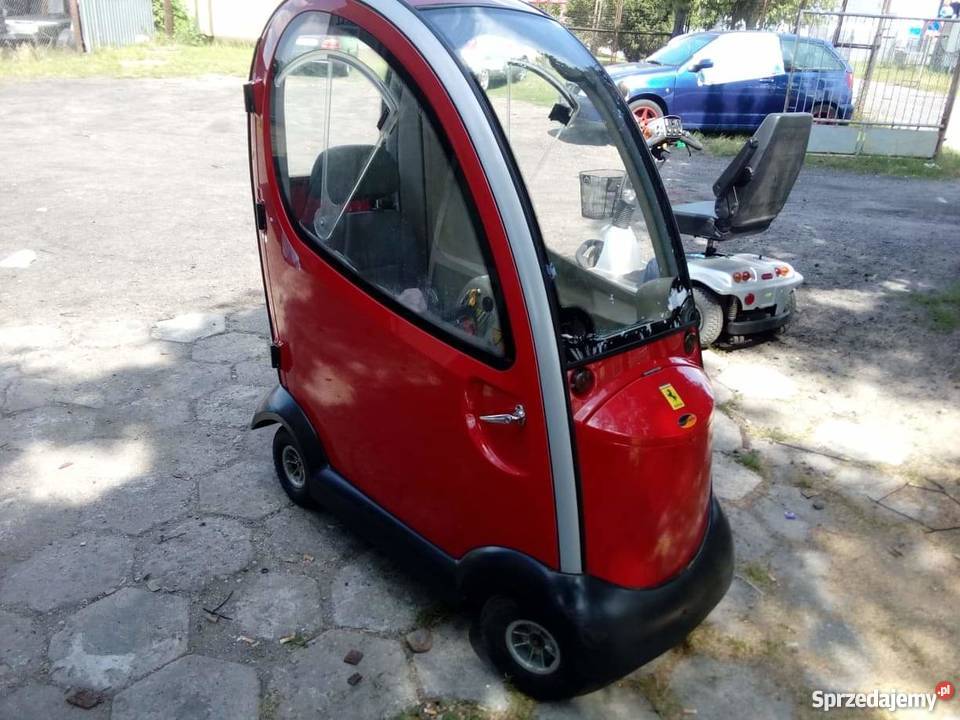 skuter inwalidzki elektryczny wózek z kabiną Iława