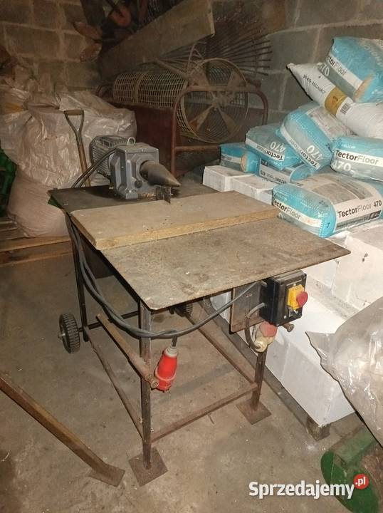 Łuparka świdrowa do drewna na przekładni mazowieckie Nowe Kucice