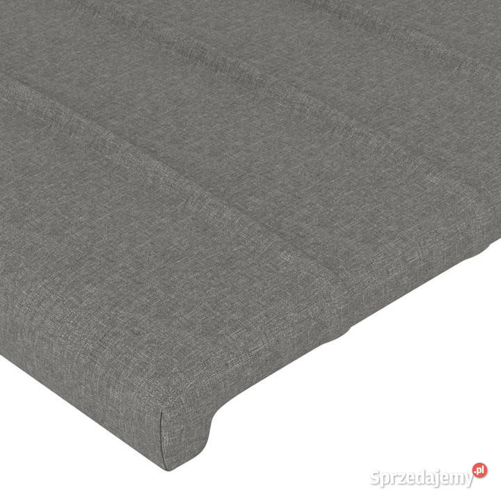 Zagłówek do łóżka z LED ciemnoszary 93x16x118128 sprzedam