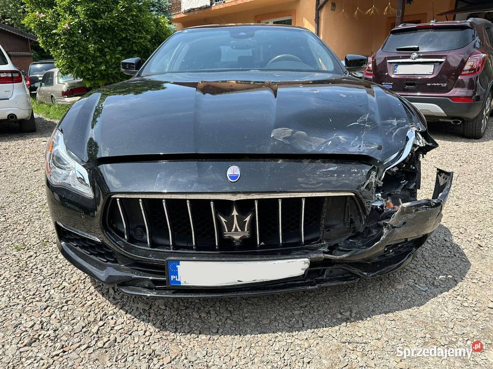 Maseratti Quatroporte SQ4 GranLusso uszkodzone 83000km śląskie Katowice