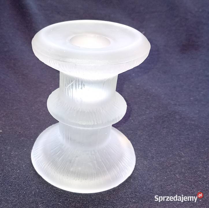 Świecznik Ingrid Glas lata 70e XX w Projekt Kurt Koźminek