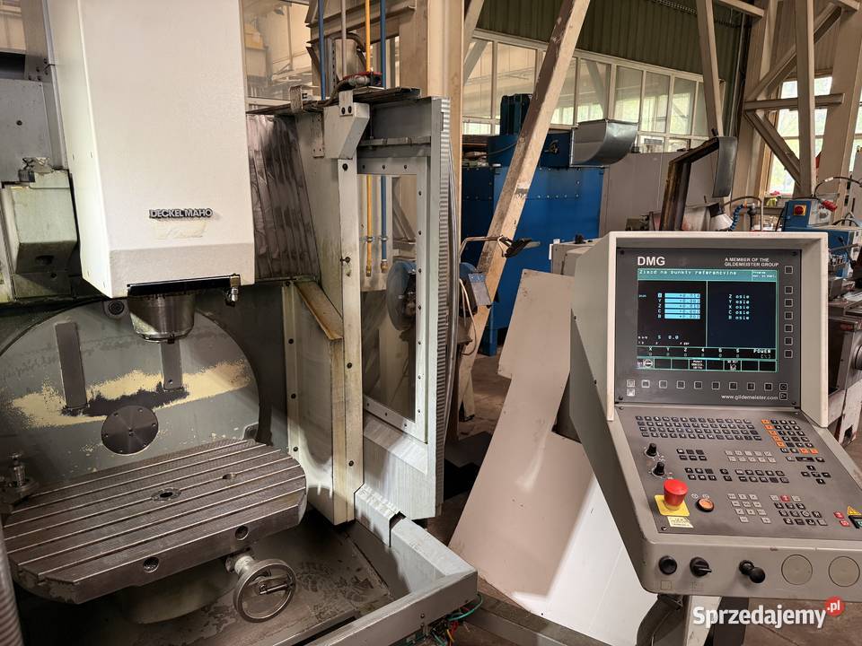 Centrum Obróbcze 5 osiowe DECKEL MAHO DMU 50T Tarnowskie Góry