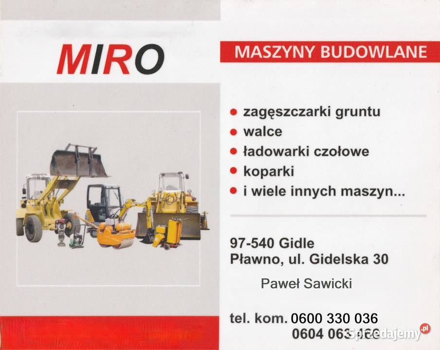 Atlas AR 46 E Koparko ładowarki Pławno