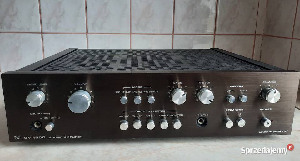 Wzmacniacz Dual CV 1200 1980r Rzadka Wersja sprzedam