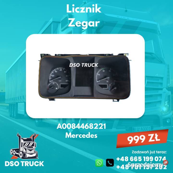 A0084468221 Mercedes ACTROS AXOR ATEGO Licznik