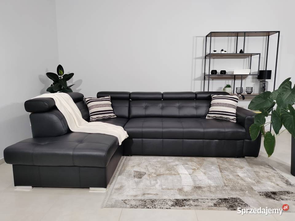 OKAZJA 20 Narożnik Atlanta skóra naturalna Sofy i kanapy Wieluń