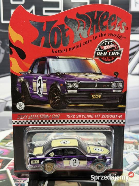 Hot Wheels RLC 1972 Skyline HT 2000GTR BOX 23